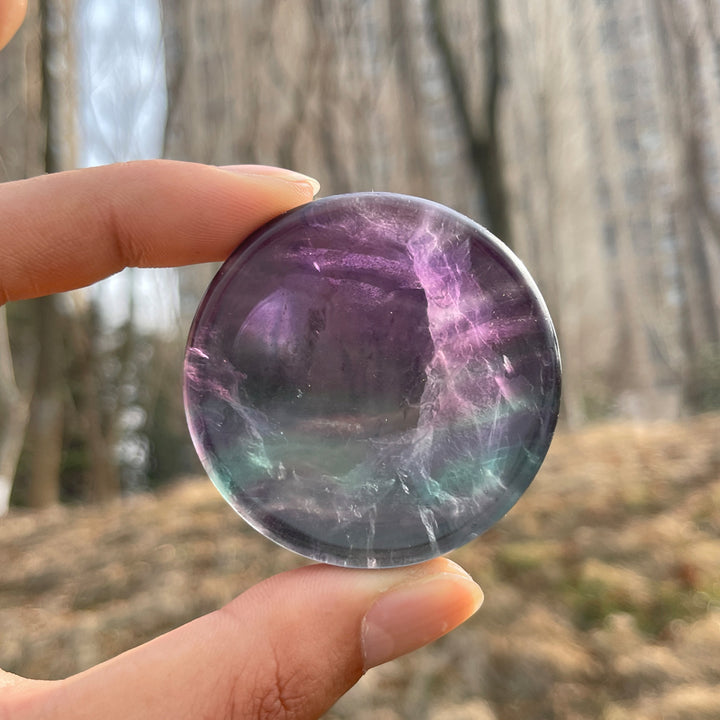 Natural Crystal Fluorite Bowl