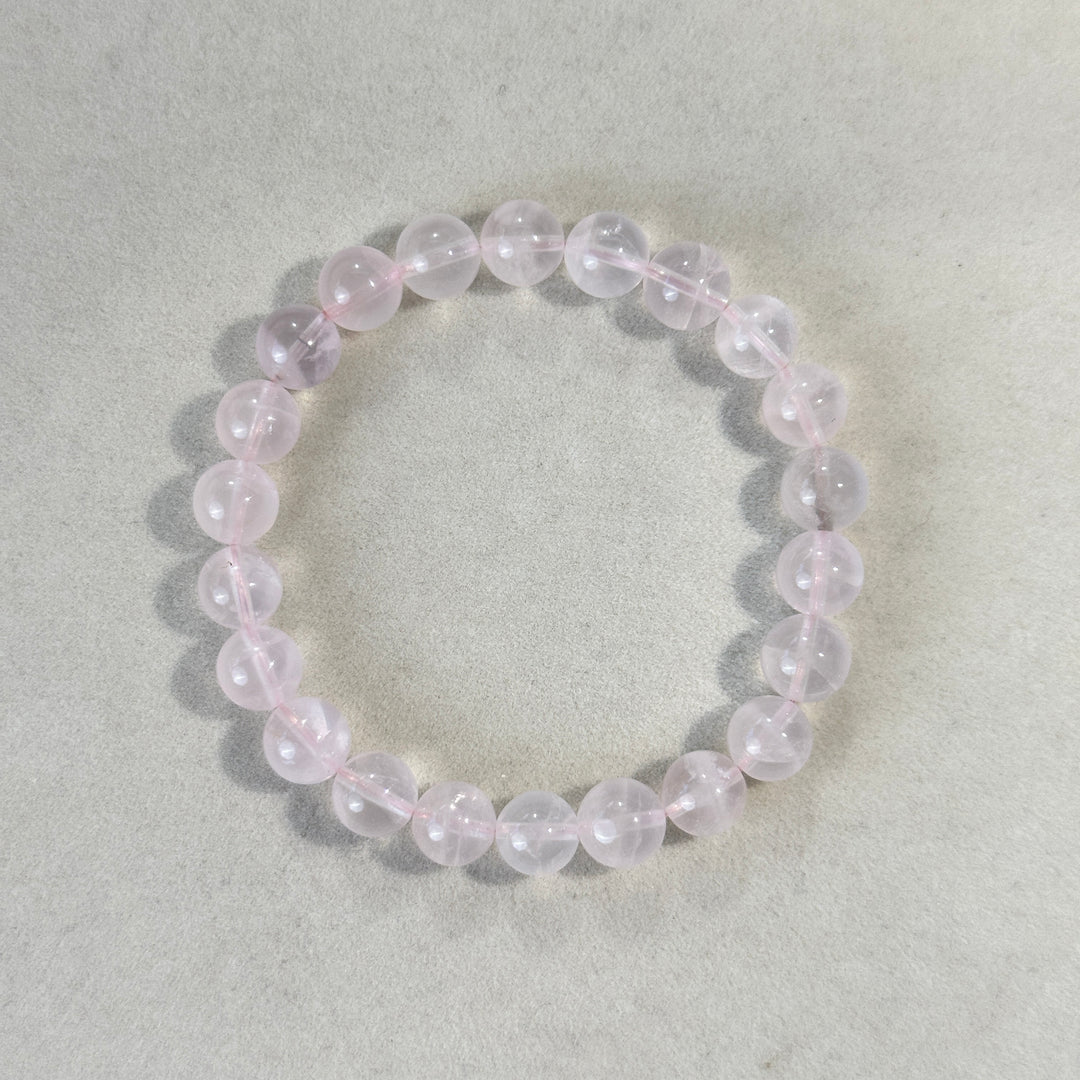 Rose Quartz Bracelet 8.5-8.9mm