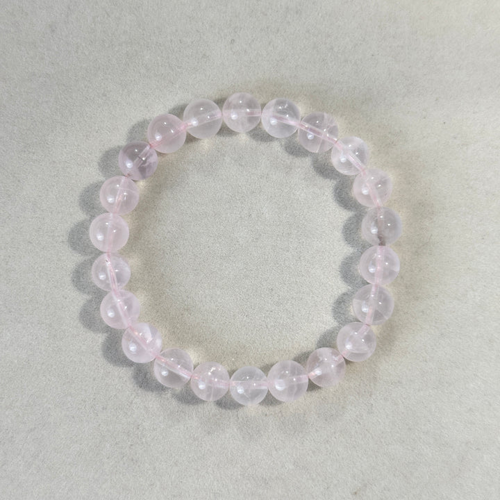 Rose Quartz Bracelet 8.5-8.9mm