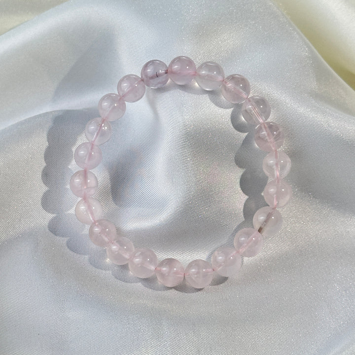 Rose Quartz Bracelet 8.5-8.9mm
