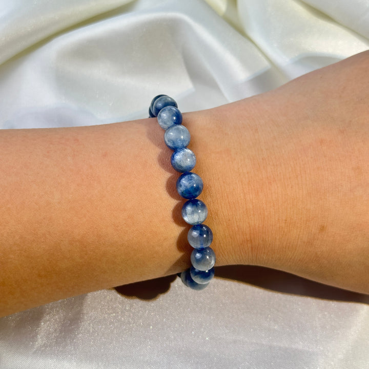Blue Kyanite Bracelet 8.6mm
