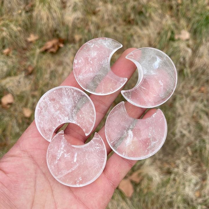 Clear Quartz Moon