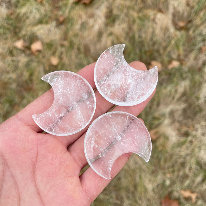 Clear Quartz Moon