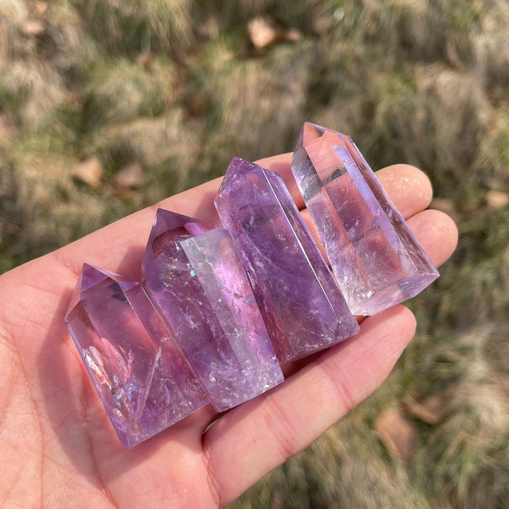Imperfect,Natural Crystal Ametrine Point