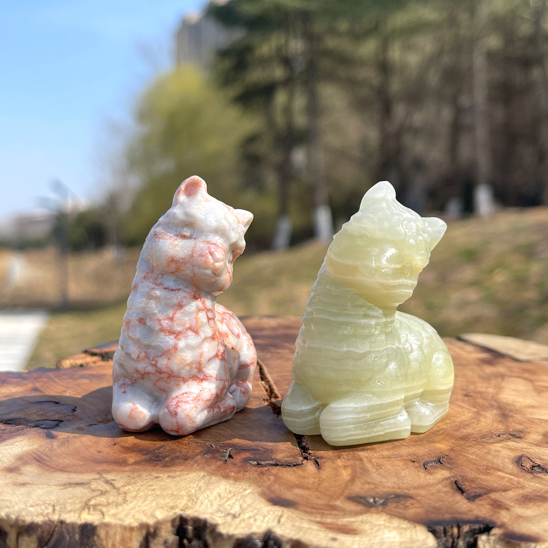 Natural Crystal Carving Alpaca