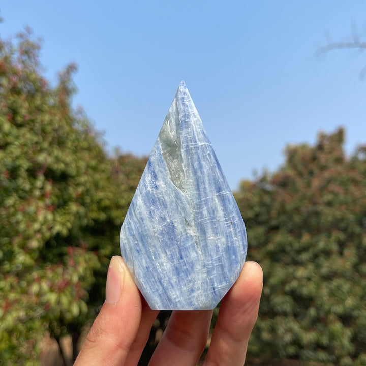 Natural Crystal Blue Kyanite Teardrop