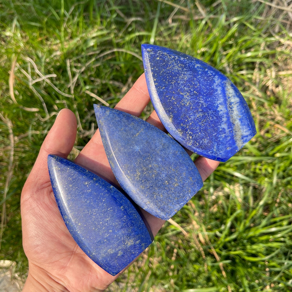 Natural Crystal Lapis Lazuli Teardrop