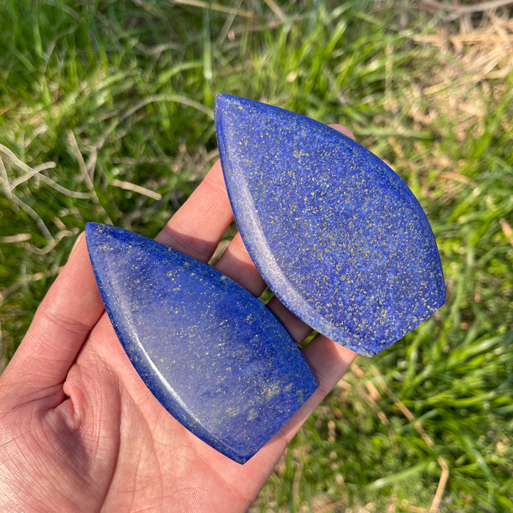 Natural Crystal Lapis Lazuli Teardrop