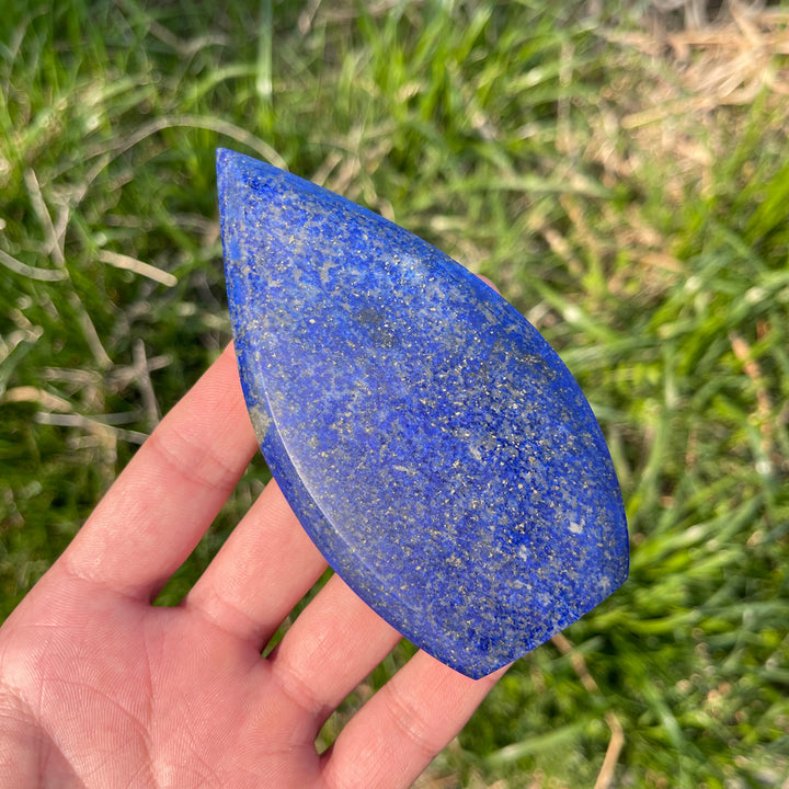 Natural Crystal Lapis Lazuli Teardrop