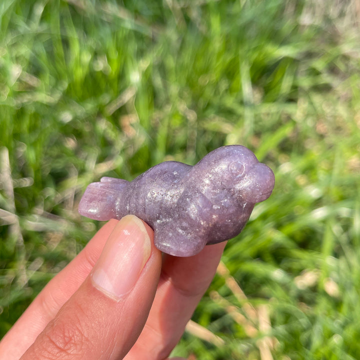 Natural Crystal Carved Mini Seal