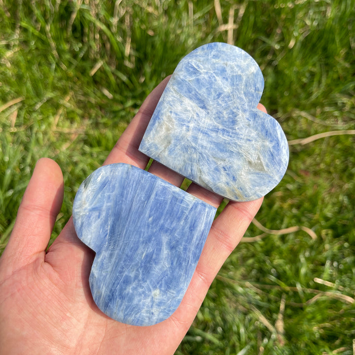 Natural Blue Kyanite Heart