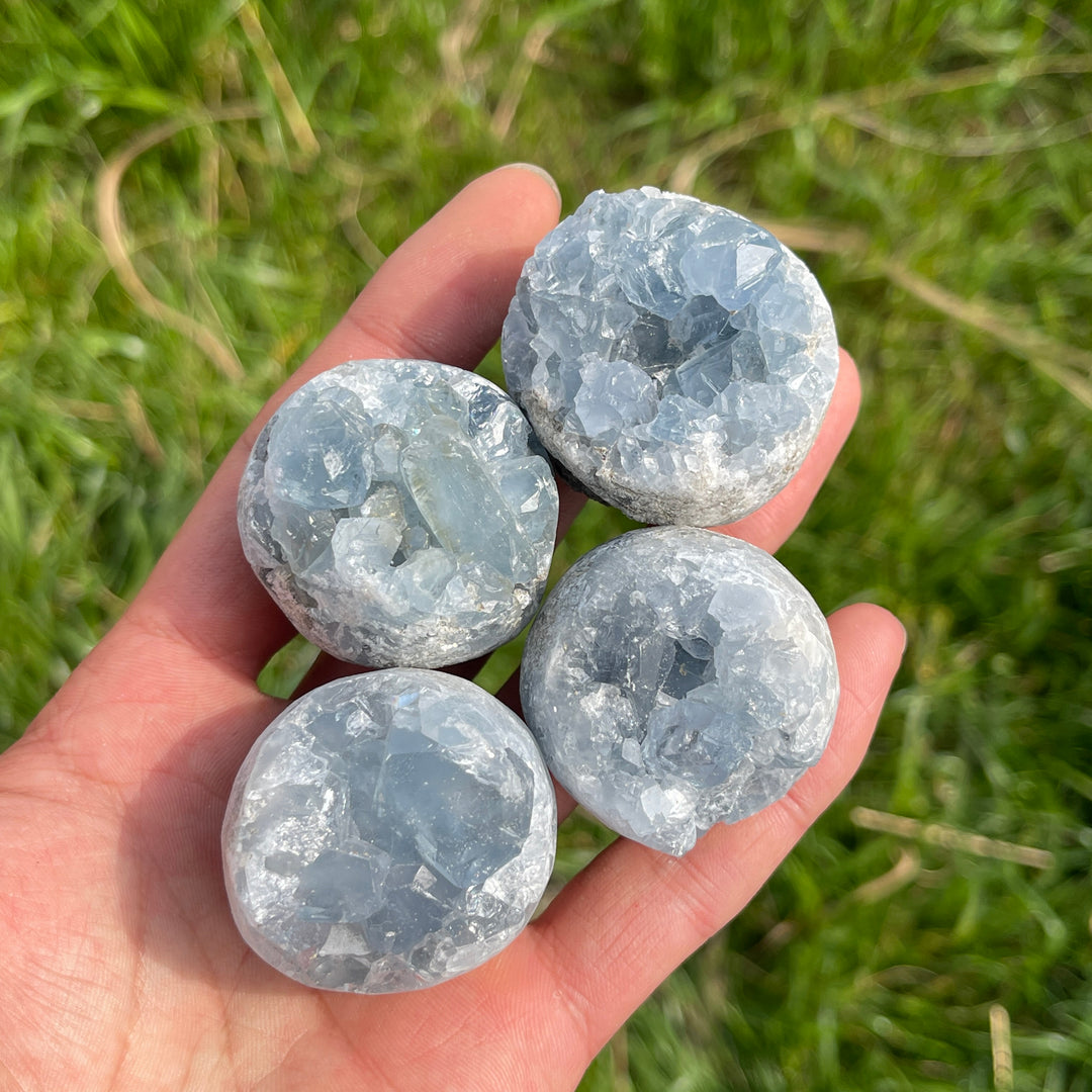 Natural Celestite Egg