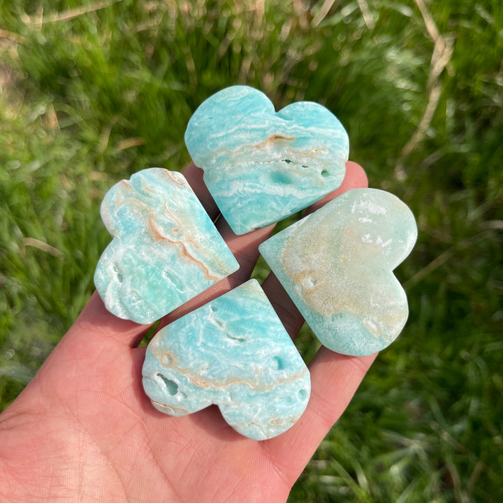Hemimorphite Heart