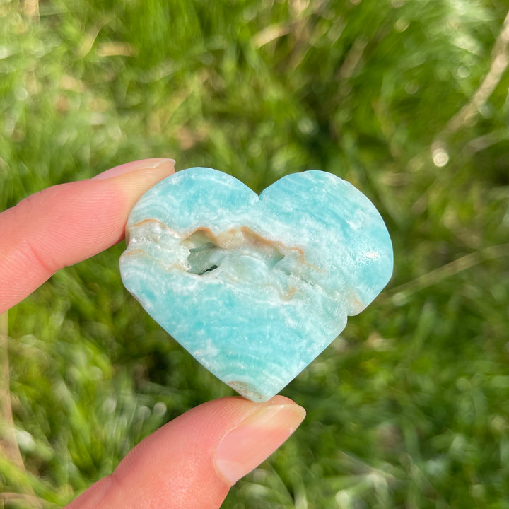 Hemimorphite Heart