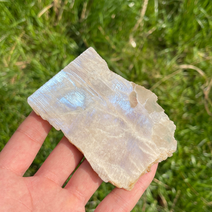 Natural Moonstone Slices