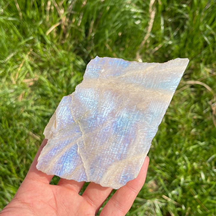 Natural Moonstone Slices