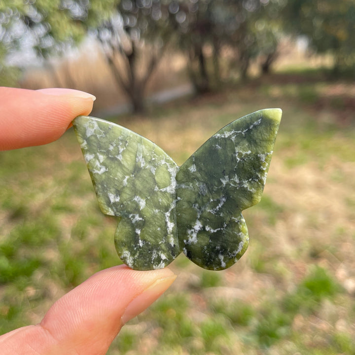 Natural Crystal Carved Beautiful 3D Butterfly