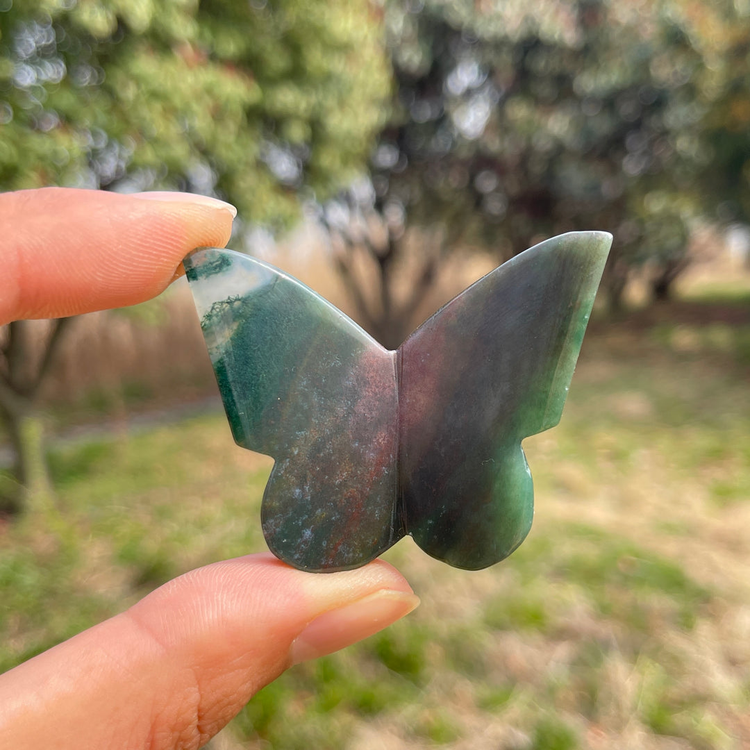 Natural Crystal Carved Beautiful 3D Butterfly