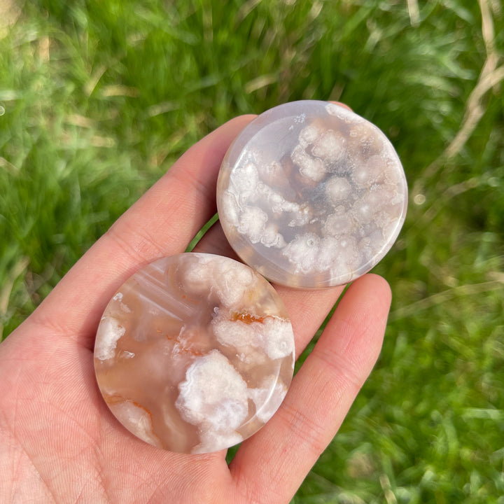Natural Crystal Flower Agate Bowl