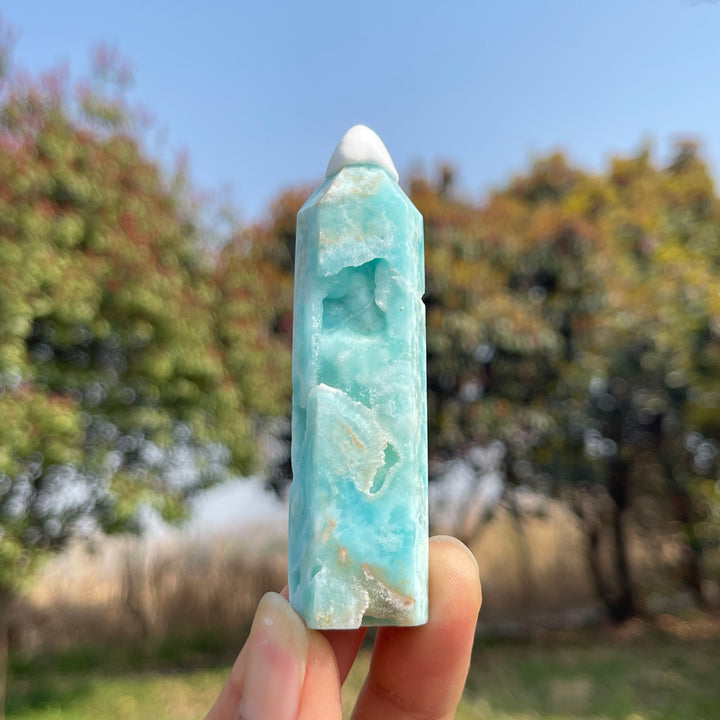 Natural Crystal Hemimorphite Point