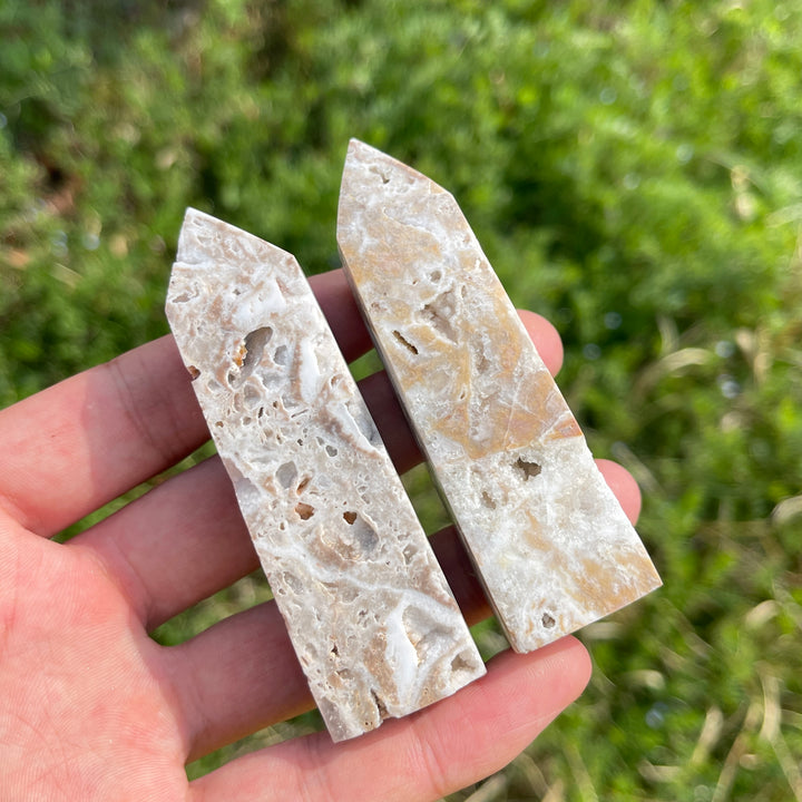 Unique,A Slightly Imperfect Natural Sphalerite Crystal Point