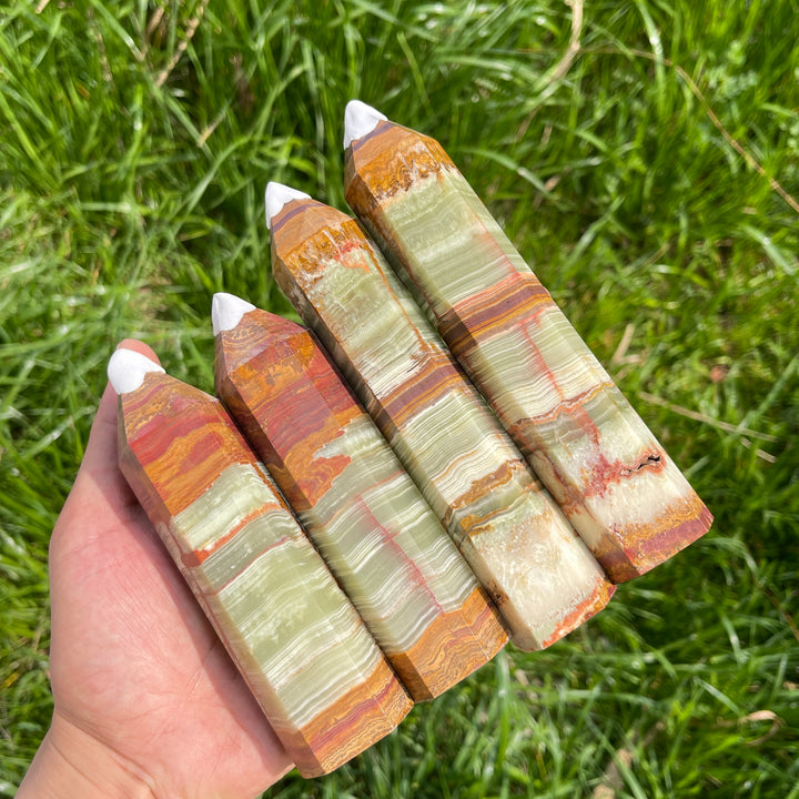 Natural Afghanistan Jade Crystal Point