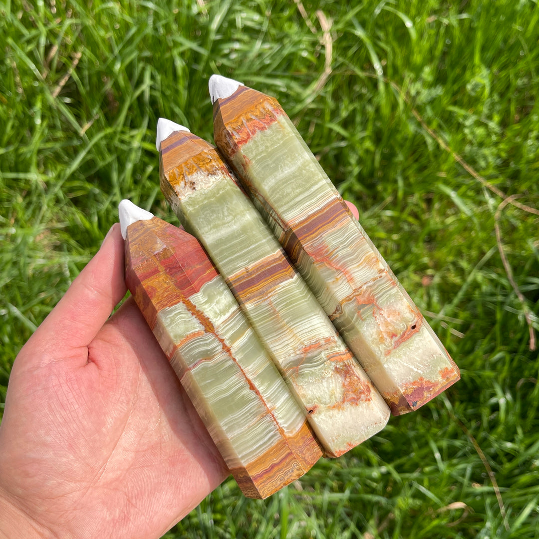 Natural Afghanistan Jade Crystal Point