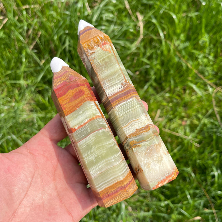 Natural Afghanistan Jade Crystal Point