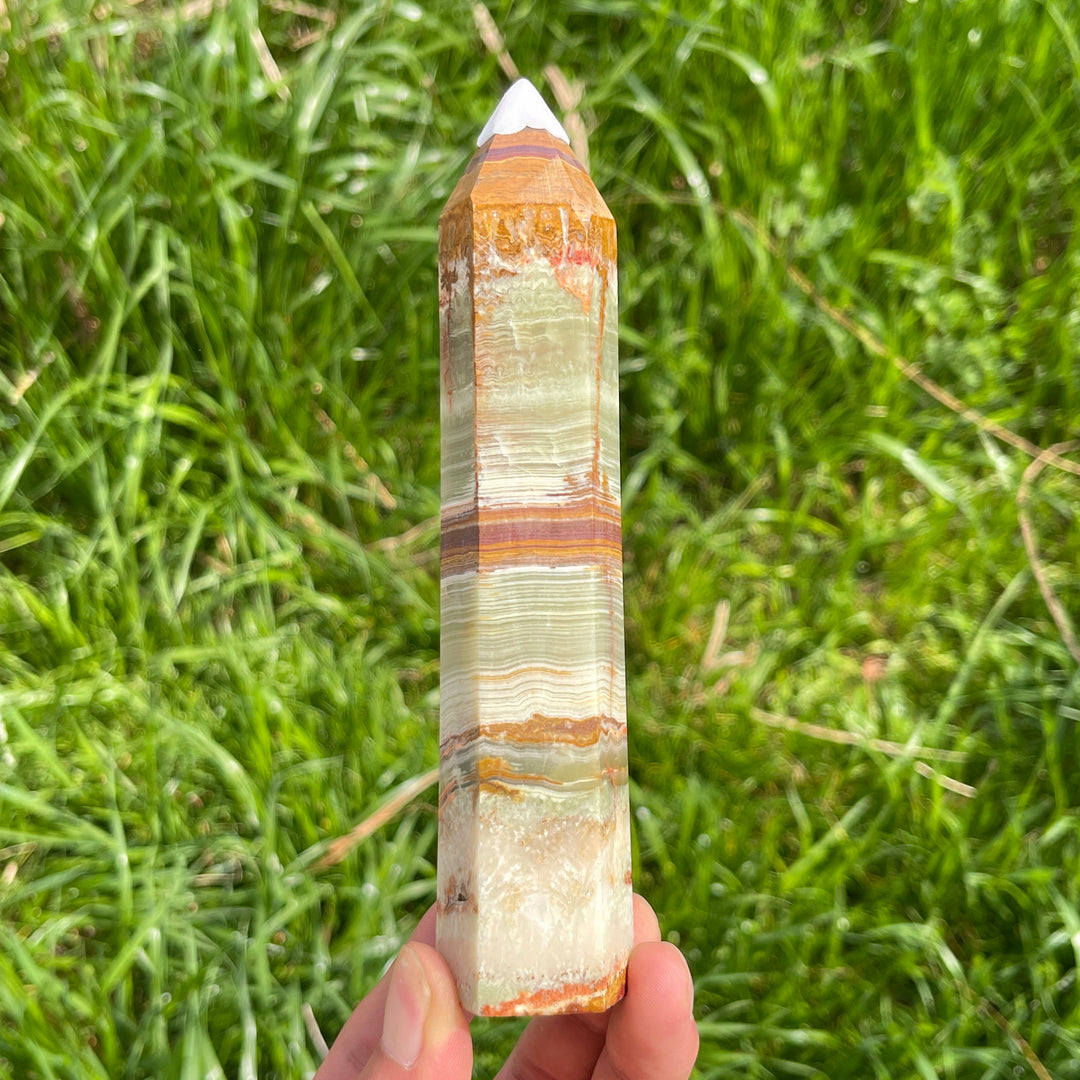 Natural Afghanistan Jade Crystal Point