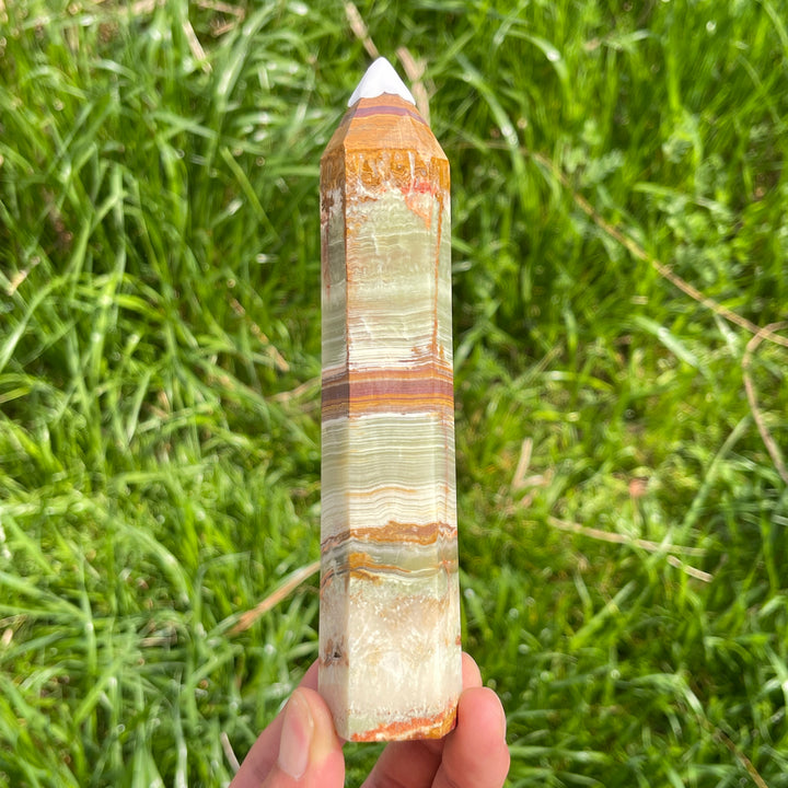 Natural Afghanistan Jade Crystal Point