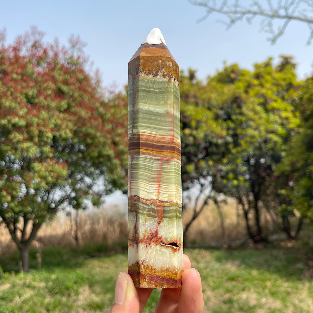 Natural Afghanistan Jade Crystal Point