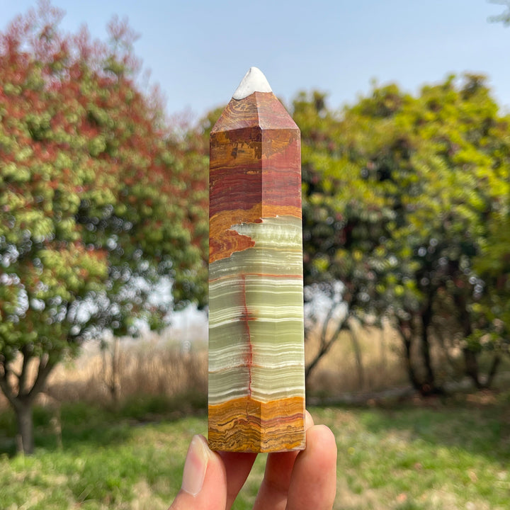 Natural Afghanistan Jade Crystal Point