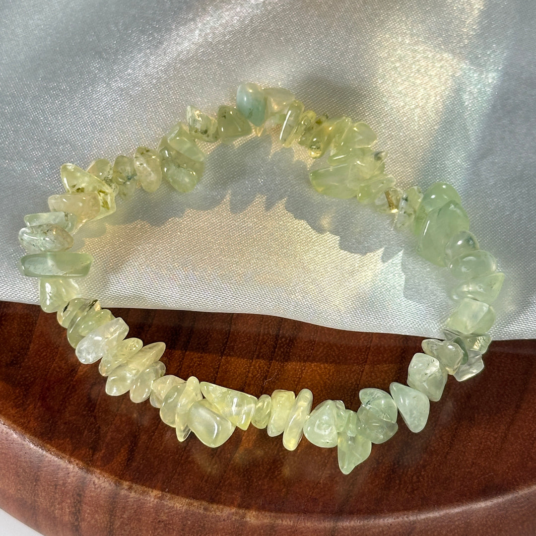 Natural Gemstone Elastic Stretch Crystal Mixed Chips Bracelet Bracelet