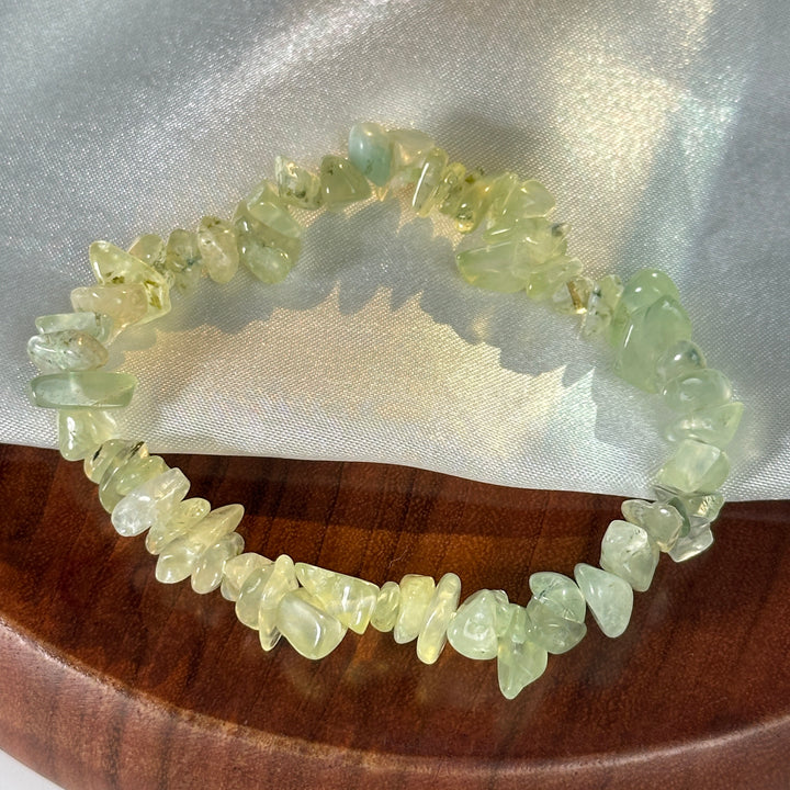 Natural Gemstone Elastic Stretch Crystal Mixed Chips Bracelet Bracelet