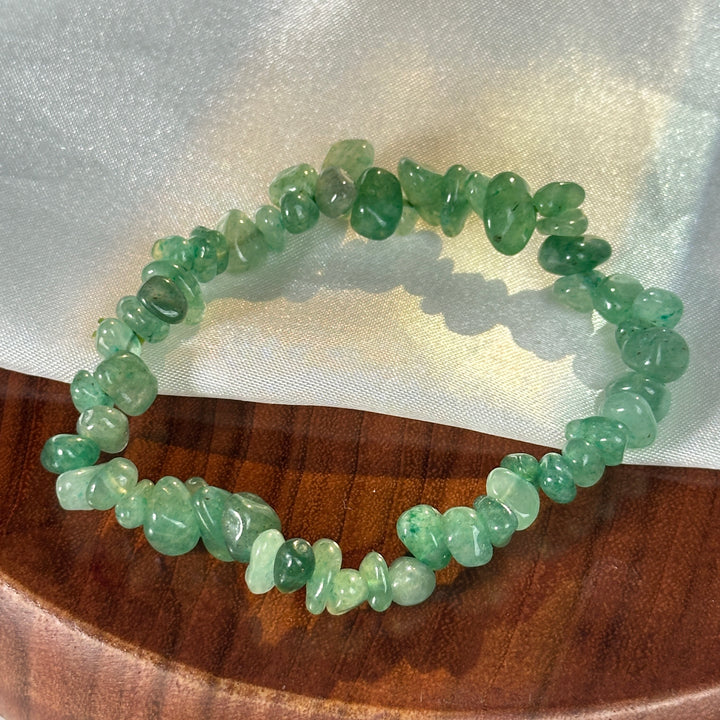 Natural Gemstone Elastic Stretch Crystal Mixed Chips Bracelet Bracelet