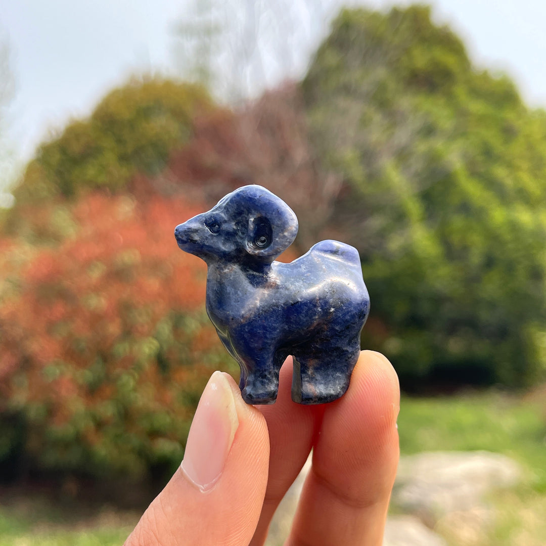 Mini Goat Carving