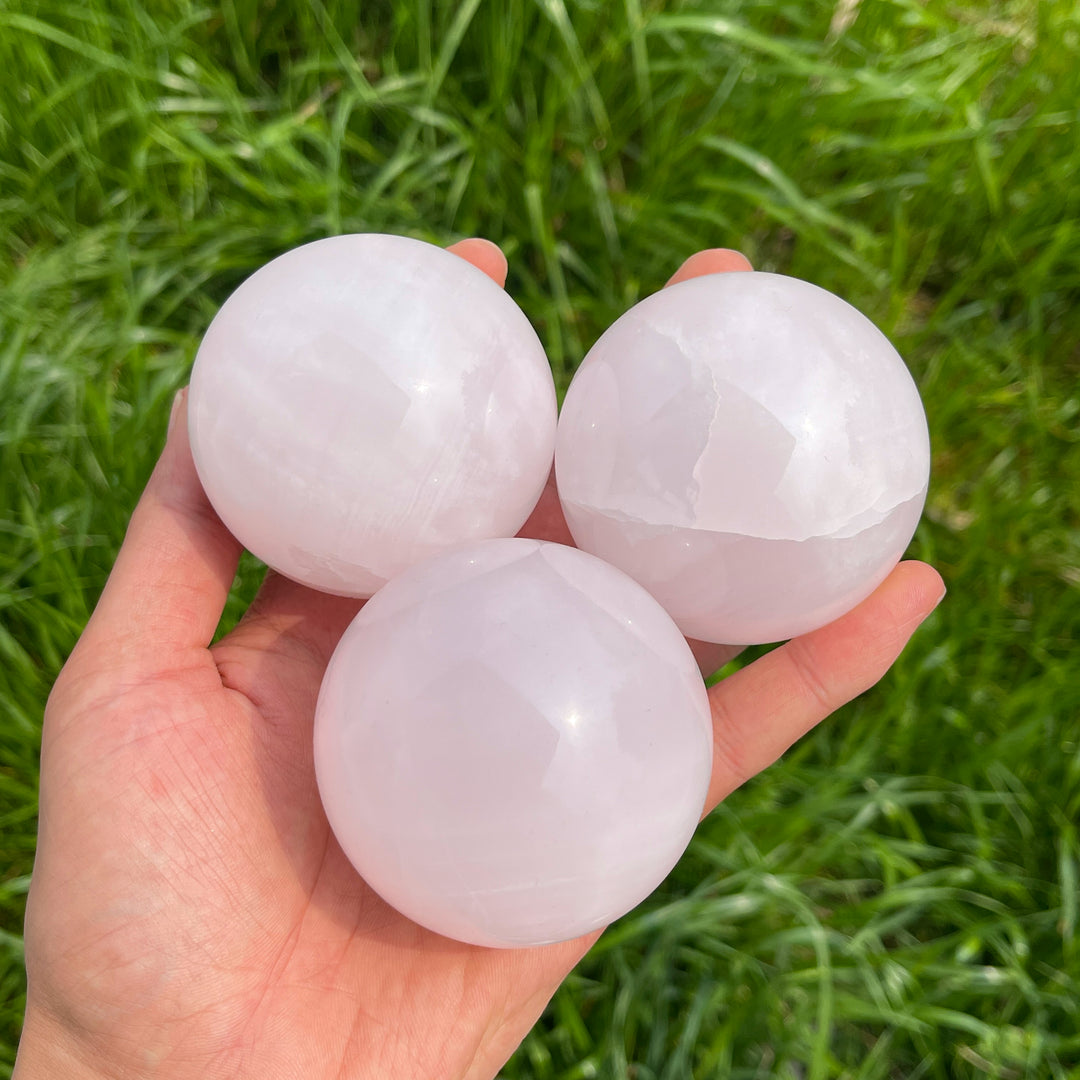 Pink Calcite Sphere