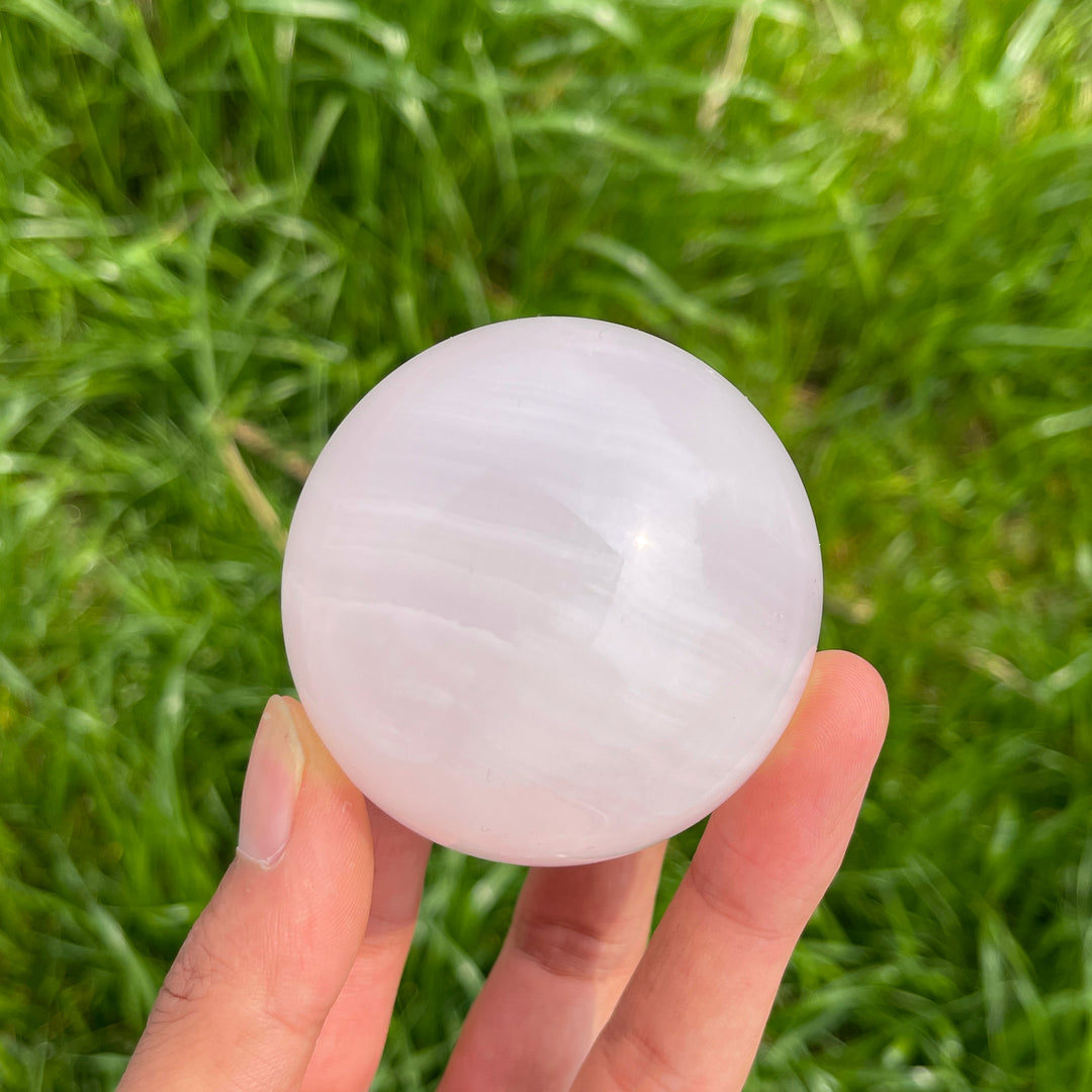 Pink Calcite Sphere