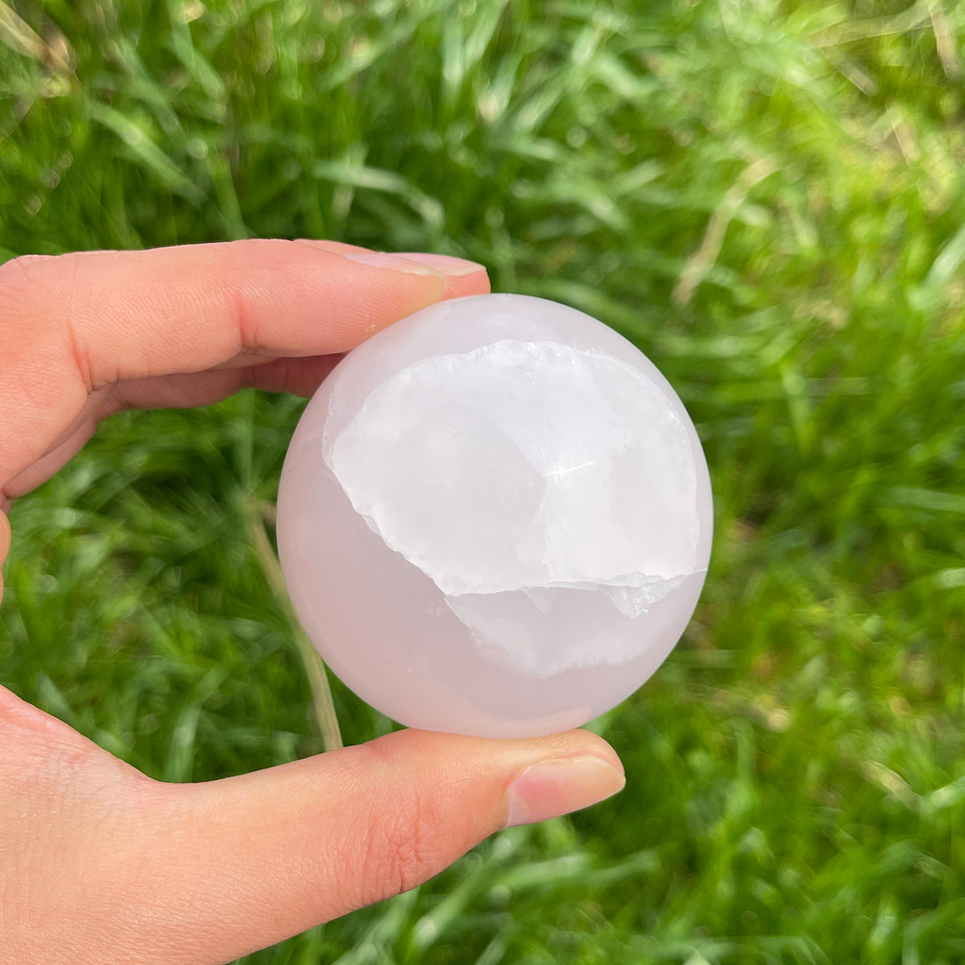 Pink Calcite Sphere