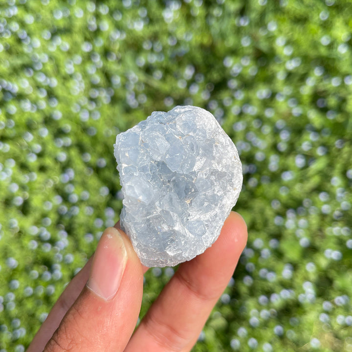Natural Celestite Raw Crystal Cluster