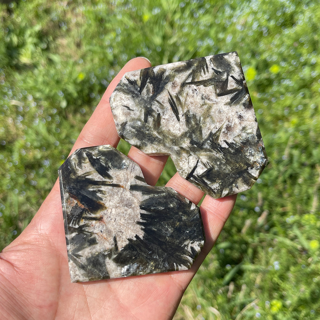 Natural Phlogopite Crystal Heart