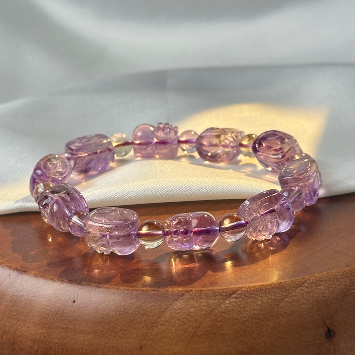 Ametrine Pi Xiu  Bracelet 8.2-9mm