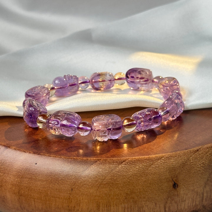 Ametrine Pi Xiu  Bracelet 8.2-9mm