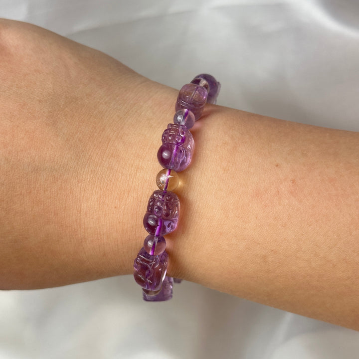 Ametrine Pi Xiu  Bracelet 8.2-9mm