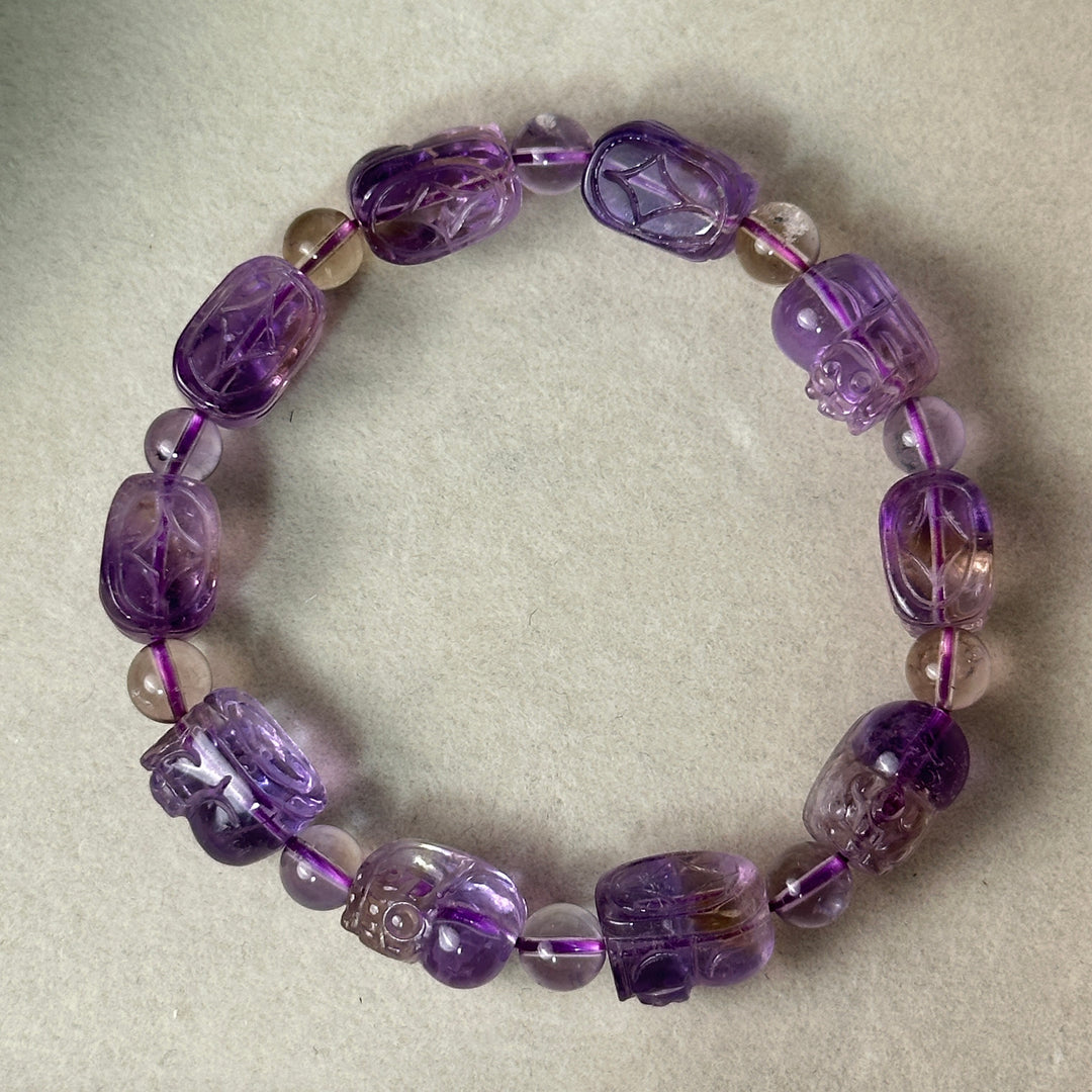 Ametrine Pi Xiu  Bracelet 8.2-9mm