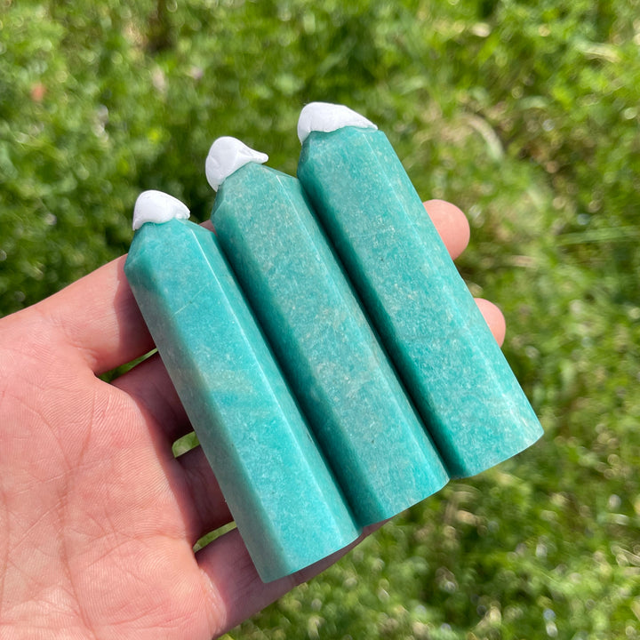 Natural Amazonite Crystal Point