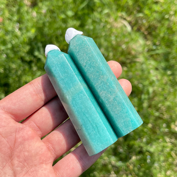 Natural Amazonite Crystal Point