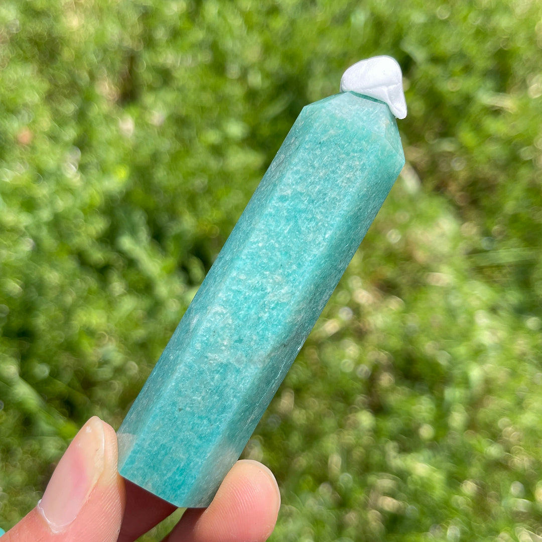 Natural Amazonite Crystal Point