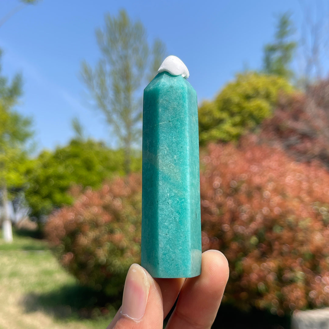 Natural Amazonite Crystal Point