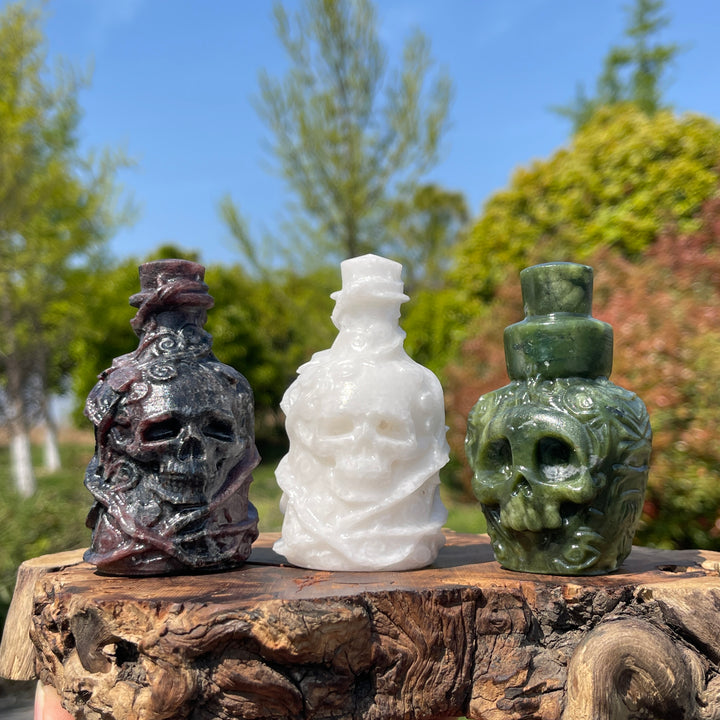 Natural Crystal Carved Magic Bottle
